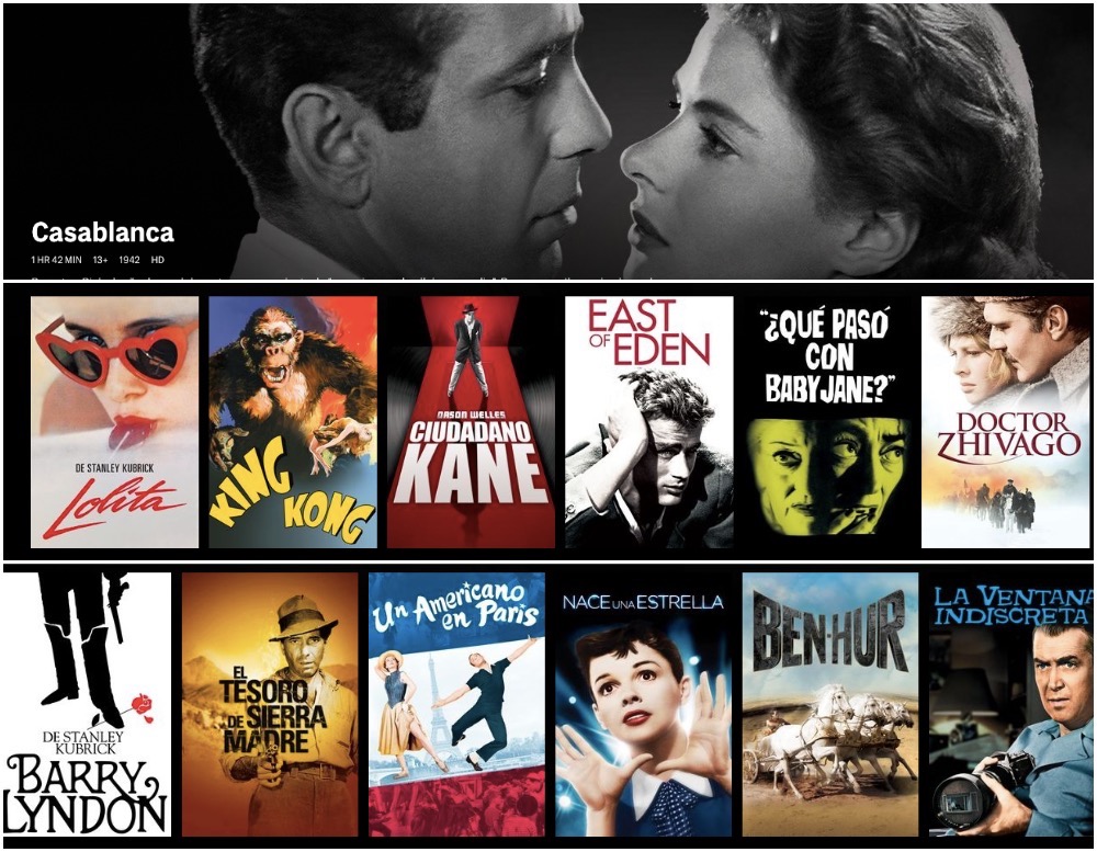 Noticias Analizando HBO Max Los clásicos disponibles Otros Cines