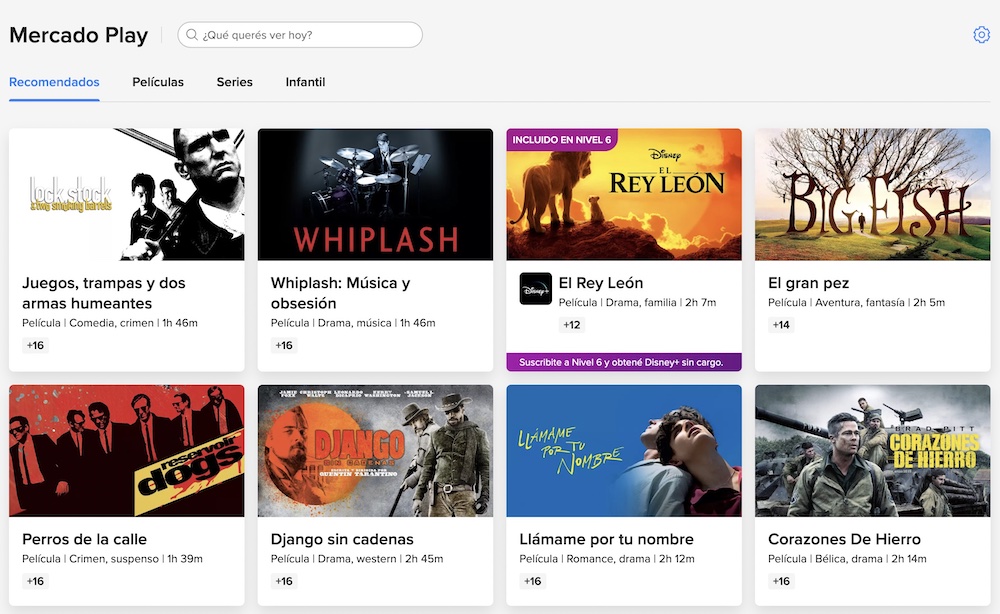 Noticias: Lanzaron la plataforma de streaming Mercado Play - Otros Cines